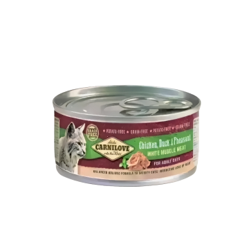 Carnilove Canned Food Grain-Free Chic, Duck & Pheasant 100g